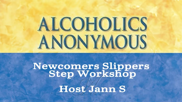 Newcomers Slippers Step Workshop on Zoom.